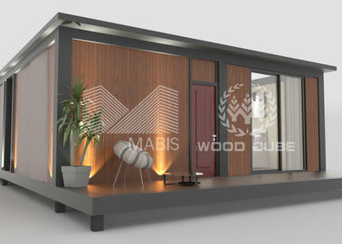 Neuer Entwurfs-modernes Fertighaus steuert Wand-Struktur-Antibeben-Wohnsitz automatisch an
